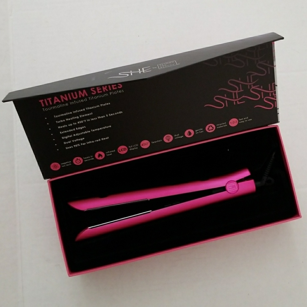 Beyond the Beauty Titanium Tourmaline Straightener
